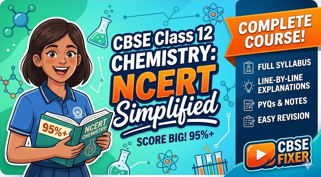 CBSE Class 12 Chemistry: NCERT Simplified