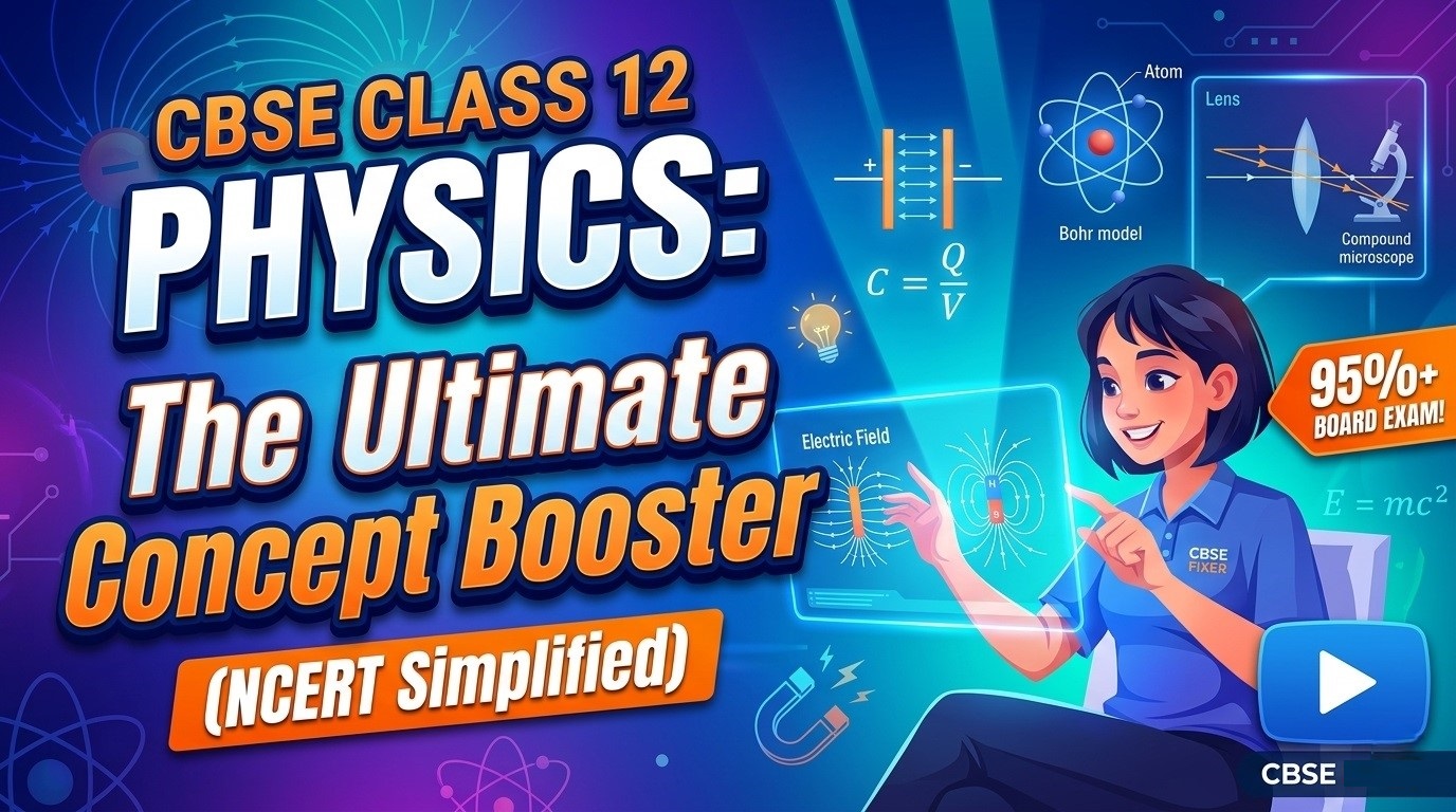 CBSE Class 12 Physics: The Ultimate Concept Booster