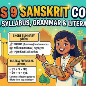 Master Class 9 Sanskrit